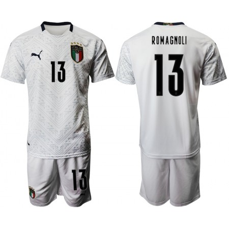 Italië Alessio Romagnoli 13 Kind Uit Tenue EK 2020